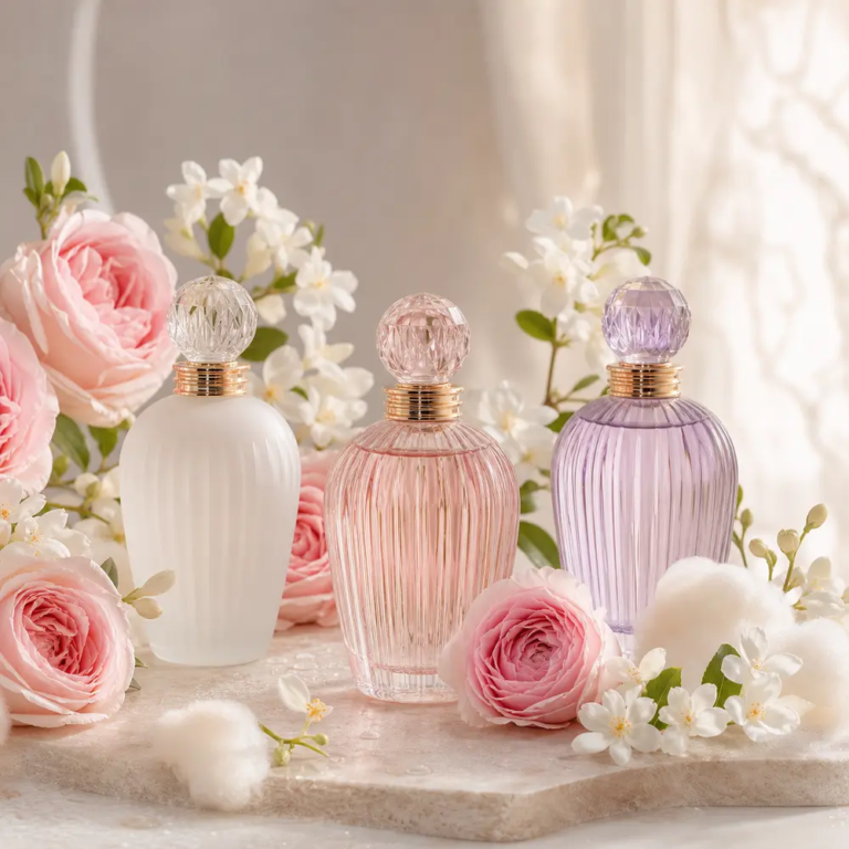 العطور الزهرية والمسك